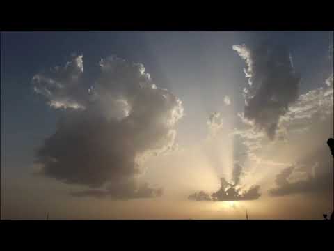 4K Floating CLOUDS Relaxing Nature - Fly in the sky Calming Peaceful Blue Sky - Natureloverslab.