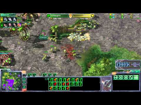 BeastyQT (T) vs  GGNaugrim (Z) - G2 - StarCraft Commentary - SC1107