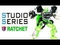 KL變形金剛玩具分享381 Studio Series 16 RATCHET 電影工作室 飛輪 醫官