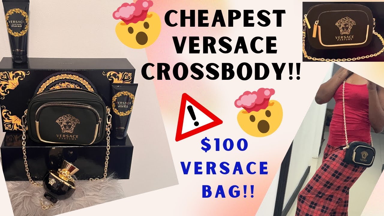 CHEAPEST VERSACE CROSSBODY BAG!! Another Boujee on a Budget Gem :)