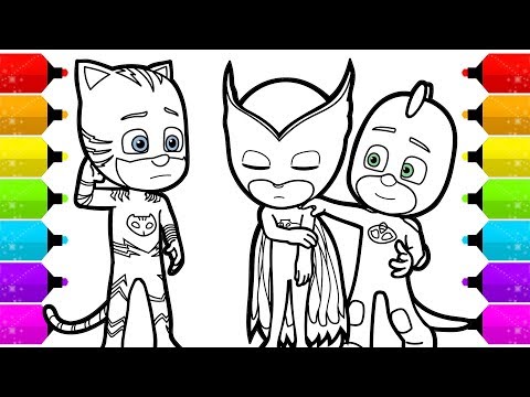 PJ Masks Coloring Pages for Kids