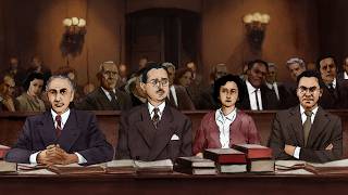 LES ROSENBERG, DES ESPIONS AU COEUR DE L'AMÉRIQUE. Extrait des séquences illustrées.