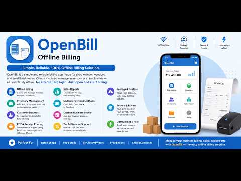OpenBill: Offline Billing