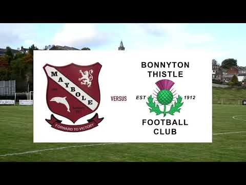 Live Stream- Maybole Juniors FC v Bonnyton Thistle FC - Friendly
