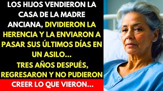 LOS HIJOS VENDIERON LA CASA DE LA MADRE ANCIANA, DIVIDIERON LA HERENCIA Y LA ENVIARON A PASAR SUS...