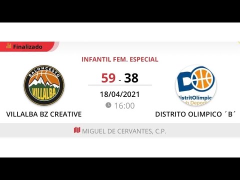 Infantil fem VILLALBA BZ CREATIVE - DISTRITO OLIMPICO
