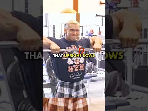 Lee Priest: Are Upright Rows Bad for Your Shoulders? 🧐 #shorts