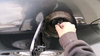 How to lock-unlock-lock key gas cap 4 car