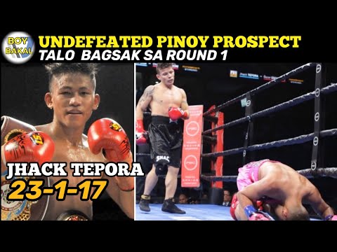 Jhack TEPORA vs Oscar Escandon , Pinaluhod Sa Round 1 Ang UNDEFEATED Prospect Ng P’NAS