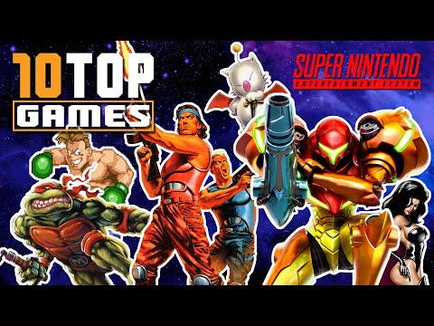 10 TOP GAMES: SNES Super Nintendo - Part 1 - Play on Arcade One or Extreme Home Arcades EHA Megacade