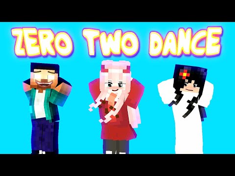 Zero Two Dance Herobrine and Sadako Monster School Minecraft animation