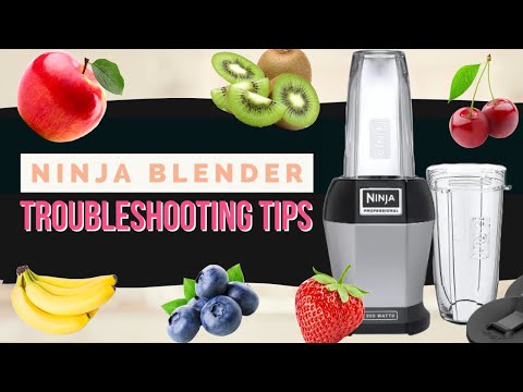 Ninja Blender Troubleshooting - Loud Operation, Excessive Heat, Bad Aftertaste and Smell