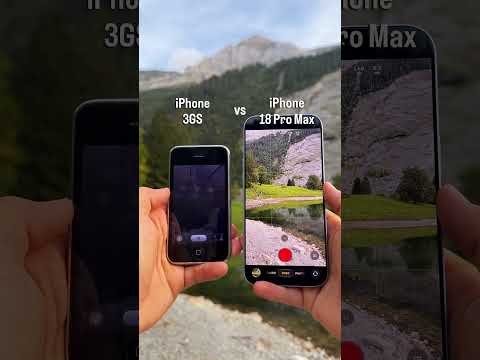 iPhone 3GS vs iPhone 18 Pro Max - 17 years difference?