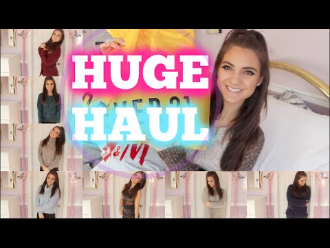 BIGGEST HAUL EVER! | SheInside, Forever21, H&M, TopShop & MORE! Video