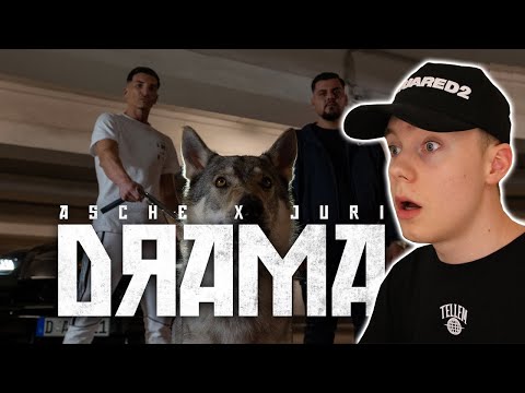 BRUTALE KOMBO🔥ASCHE X JURI - DRAMA (prod. by ASCHE) REACTION