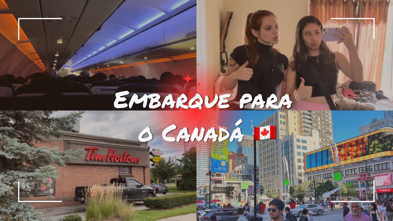 Diário de intercâmbio 🇨🇦 | Embarque + chegada :)
