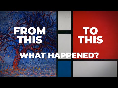 Piet Mondrian's Artistic Evolution