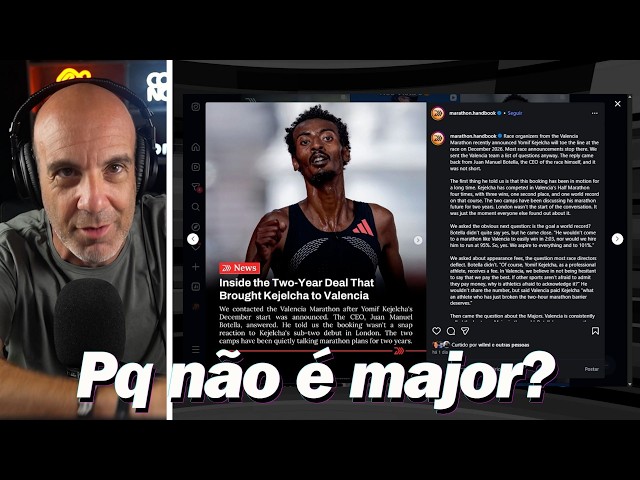 O REAL MOTIVO para a MARATONA de VALÊNCIA não virar MAJOR