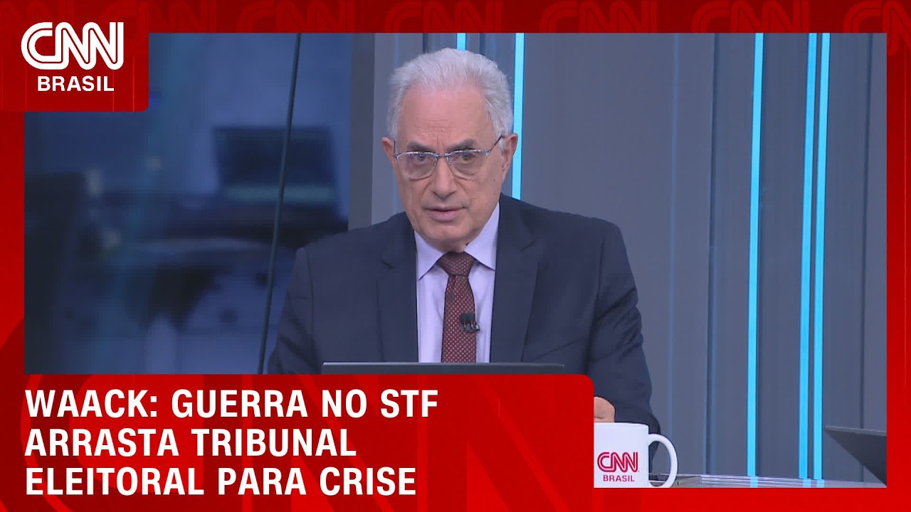 Waack: Guerra no STF arrasta Tribunal Eleitoral para crise | WW