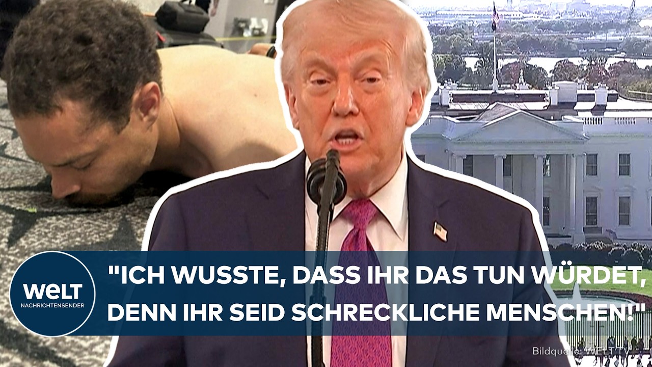 WASHINGTON: "Ich bin kein Vergewaltiger!" Trump wütet in den Medien über Attentäter-Manifest!