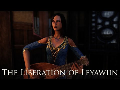 ESO Blackwood: The Liberation of Leyawiin (female bard)