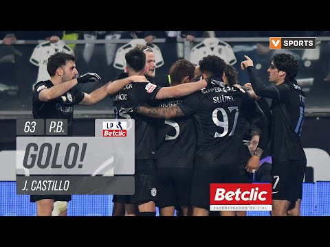 Golo Juan Castillo (p.b.): Vitória SC 1-(3) Sporting (Liga 25/26 #15)