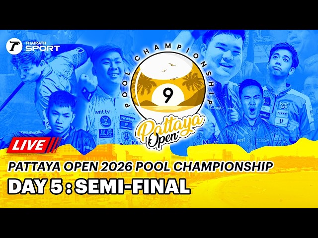 LIVE  Pattaya Open 2026 l World Nineball Tour l FINAL