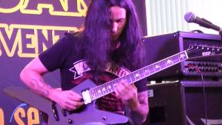 GUS G - guitar clinic @ Swedish Metal Convention [Fire & The Fury] 26.10.2013
