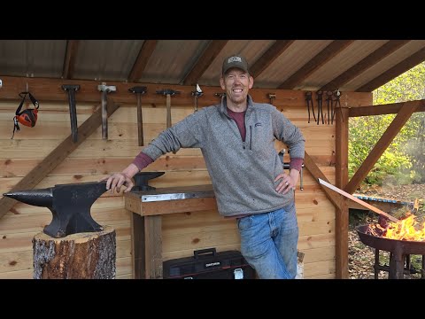 Building an Off Grid Forge on My Alaskan Homestead