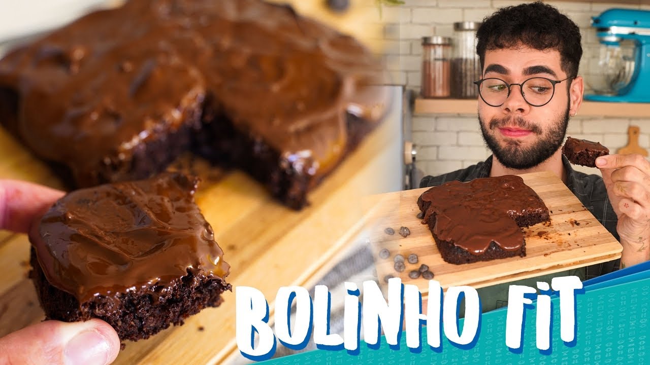 BOLO DE CHOCOLATE SAUDÁVEL | SEM AÇÚCAR E SEM FARINHA DE TRIGO