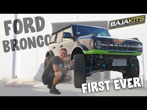 NEW FORD BRONCO UPGRADE! Baja Kits Prepares For SEMA Show!