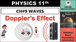 Download Lagu Doppler's Effect | Chapter 9 | Waves | Physics 11th | National Book Foundation | FBISE Thumbnail