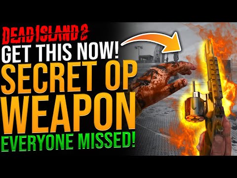 Dead Island 2: SECRET OP WEAPON MOST PEOPLE MISSED! - How To Get The Destructive Revolver Guide