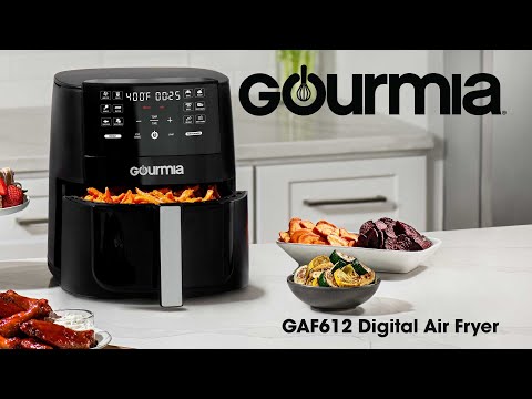 What's at the door? Say Hello to the Gourmia 6-Quart Digital Air Fryer - GAF612