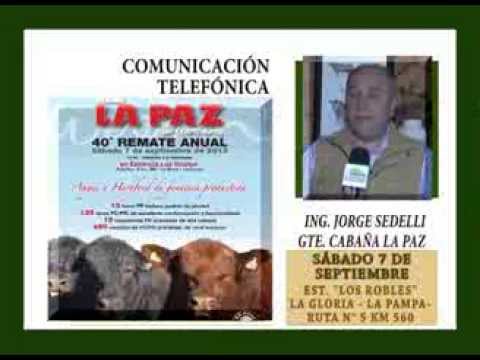 DE FRENTE AL CAMPO y JORGE SEDELLI -CABAÑA LA PAZ -