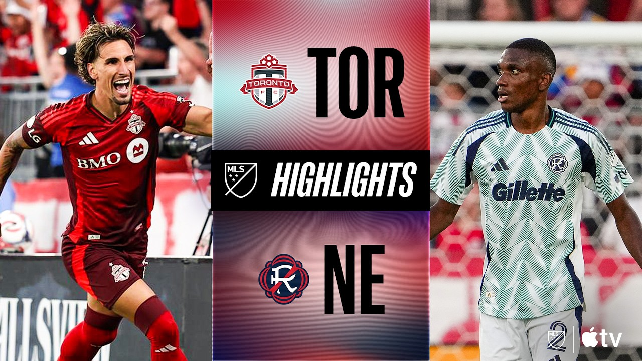 Toronto FC vs. New England Revolution | Full Match Highlights | Niklas Dorsch BANGER!