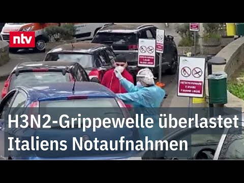 H3N2-Grippewelle überlastet Italiens Notaufnahmen - Mediziner raten zur Impfung | ntv