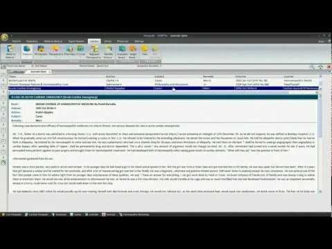 Cured Cases in Zomeo Homeopathy Software