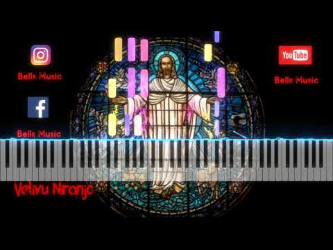 Velivu Niranjo Piano Tutorial | Malayalam Orthodox Christian Hymn | Easy Piano Lesson