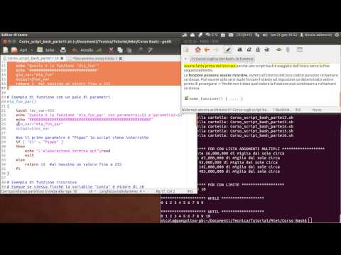 Corso sugli script bash parte 11 - le funzioni
