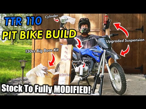 I Bought A Yamaha TTR 110 To Build Into A Fully MODIFIED Pit Bike!