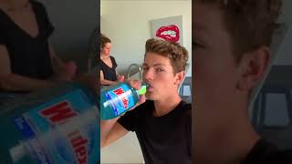 Ben Azelart Drank Whole Bottle Of Windex In front Of His Mom 😲 Gone Wrong 😲
