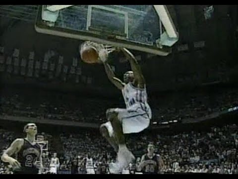 1995.11.28 - Vince Carter 10 Pts Highlights vs Richmond Spiders
