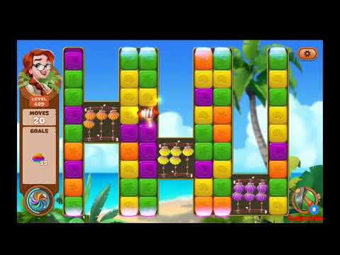 Lost Island Blast Adventure Level 489 NO BOOSTERS - A S GAMING