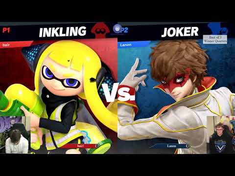 SpotDodge Monthly - bair! (Inkling) vs Lanon (Joker) Main Stream Winner Quarters