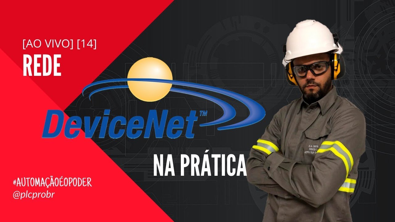 [AO VIVO] [14] Rede DeviceNet na prática (TwinCAT)