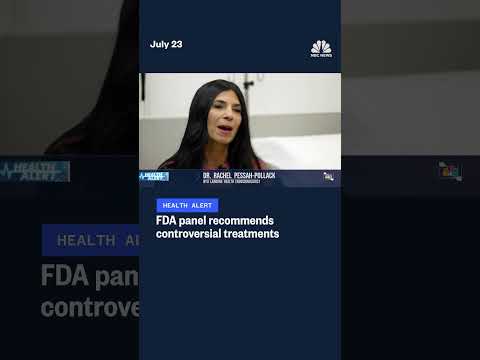 FDA panel recommends controversial treatments