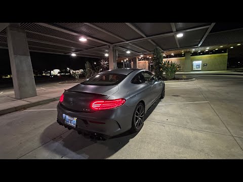 Mercedes AMG POV Night Drive (LOUD)