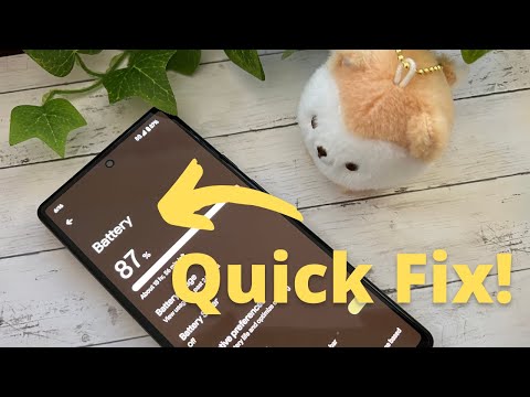 Google Pixel 6 Android 13 Battery Drain FIX!