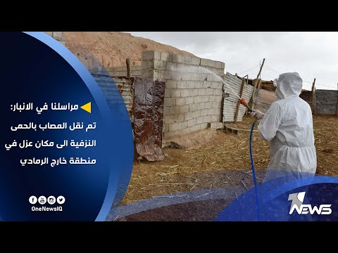 شاهد بالفيديو.. مراسلنا في الانبار: تم نقل المصاب بالحمى النزفية الى مكان عزل في منطقة خارج الرمادي